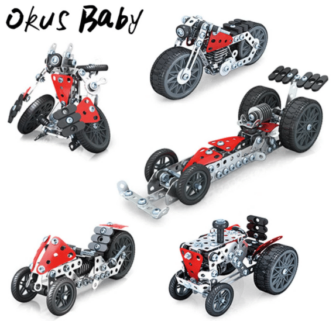 Jouets blocs en acier 5 en 1