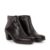 BOTTINES À TALON NOIR ET GRIS FEMME NEGRO PLOMO DORKING