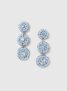 Boucles d’oreilles perles bleues