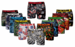 Pack surprise de 6 boxers Freegun en microfibre