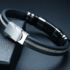 Bracelet à breloques cercle entrelacé pour hommes femme