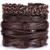 Bracelets tressés en cuir pour homme