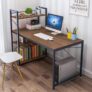 Bureau Informatique 120 x 60 x 120 cm(Brun)