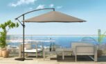 Parasol droit ou déporté