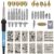 44pcs bois brûlant pyrogravure stylo kit température réglable fer à souder avec pochoirs à découper – Chech 60W Bleu Royaume-Uni