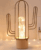 lampes de Table Cactus socle en bois fer