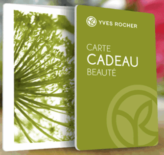 CARTES CADEAUX YVES ROCHER