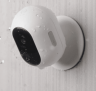 Caméra de sécurité blanc intérieur/extérieur sans fil 1080p