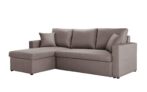Canapé d&rsquo;angle Convertible 4 Places B.H.D