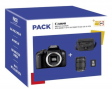 Pack Canon EOS 800D + Objectif EF-S 18-135 mm + Fourre-tout + Carte SD 16 Go