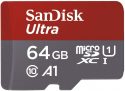 Carte Mémoire MicroSDXC Ultra 64 Go + Adaptateur SD SanDisk
