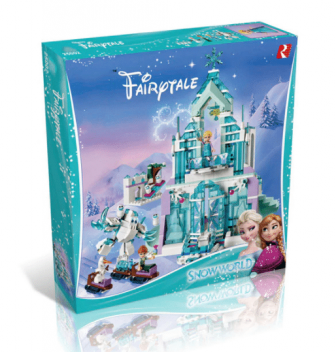 Ensemble château des glaces magiques Disney la reine des neiges