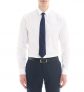 Chemise unie en coton slim fit SANDRO