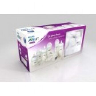 Kit 6 biberons Philips Avent Natural + une peluche Doudou et Compagnie...