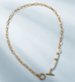 #Singleday: Collier minimaliste avec perles à fermoir vintage