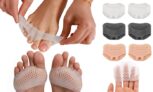 paires de coussinets, soulagent la douleur de l’avant-pied