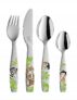 Coffret de 4 Couverts Jungle Couleur pour Enfants