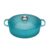 Le Creuset Cocotte Signature ovale en fonte émaillée, 31cm, bleu caraïbes