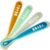 BÉABA Lot De 4 Cuillères Silicone 1er repas, Rainbow
