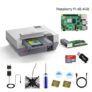 RETROFLAG NESPi 4 CASE Raspberry Pi 4 Case with SSD CASE Cooling Fan HDMI Adaptor & Heatsinks for Raspberry Pi 4 Model B – 4GB Board 2