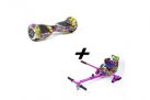 #frenchdays GLOOFE PACK HOVERBOARD ET HOVERKART CLASSIQUE NEW-STREET 6.5 LIMITED EDITION