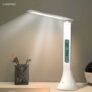 LAOPAO LED Touch Desk Lamp Foldable with Calendar Temperature Alarm Clock table Light – white 3.5w China