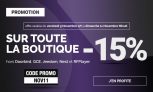 #BONPLANDUJOUR -15% sur toute la boutique domotique Domadoo !