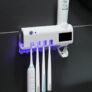 MIKATU Smart Solar Power PIR Induction Electric Toothbrush Sterilizer Toothbrush Holder Sterilization Disinfector for Soocas/Oclean/Oral B/Xiaomi/Mijia Electric Toothbrushes