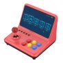 Powkiddy A12 9-inch IPS Game Console 2000 Game HD 9-inch IPS Joystick Nostalgic Home Arcade Joystick Handle HDMI Link Two-Player – France Red （entrepot FR）