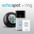 Echo Spot – Noir plus Ring Video Doorbell 2 avec Chime