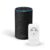 Amazon Echo (2ème génération), Tissu anthracite + Amazon Smart Plug (Prise connectée WiFi), Fonctionne avec Alexa