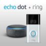 Nouvel Echo Dot – Anthracite plus Ring Video Doorbell 2