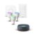 Echo Dot (3ème génération), Tissu anthracite + Kit de démarrage Philips Hue White and Color Ambiance LED