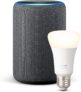 Jusqu’à -50% de réduction sur les Echo Plus (2ème génération) ou Echo Plus + Ampoule connectée Philips Hue