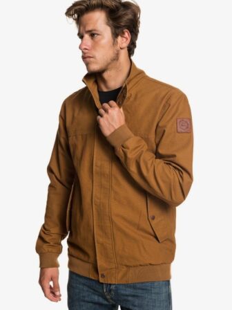 Light Brooks - Veste bomber en toile pour Homme