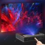 Xiaomi Ecosystem WEMAX L1668FCF 4K Ultra Short Throw Laser Projector TV Home Theater– Mirror Black – Mirror Black