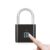 Safety Keyless Lock USB Battery Door Lock Fingerprint Smart Padlock Quick Unlock – Black