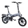 Dohiker 16 Inch Electric Bike Removable 7.5AH Lithium-Ion Battery 250W Motor Full Suspension Folding Commuter E-bike – Carbon Gray Poland (entrepot EU)