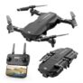 F62 2.4G WIFI FPV RC Drone Quadcopter Helicopter with 4K 16MP HD Wide Angle Camera – Black