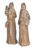 Deux figurines marron