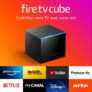 Découvrez Fire TV Cube, Mains-libres avec Alexa, lecteur multimédia en streaming 4K Ultra HD