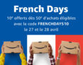 #FRENCHDAYS chez Amazon: 10€ offerts pour 50€ d&rsquo;achat