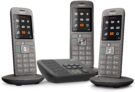 Téléphone fixe sans fil – Répondeur – 3 combinés – Gris Anthracite Gigaset CL660A