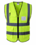 Gilet jaune réfléchissant avec poches
