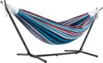 Hamac Double avec Support, Sac de Transport Inclus Vivere UHSDO8