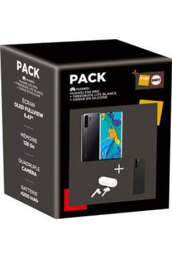Smartphone HUAWEI PACK P30 PRO BLACK + FREEBUDS LITE WHITE + BACK...