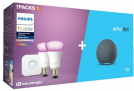 Ampoule connectée Philips Pack Hue/Amazon Starter kit