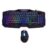 Clavier USB Gaming et Souris Rii Rétro-éclairage 7 Luminosités de Couleurs