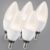 Set de 5 ampoules LED 3.5W E14 C30 WW