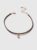 Collier Brown Cubic Zirconia Choker Necklace dorothy perkins